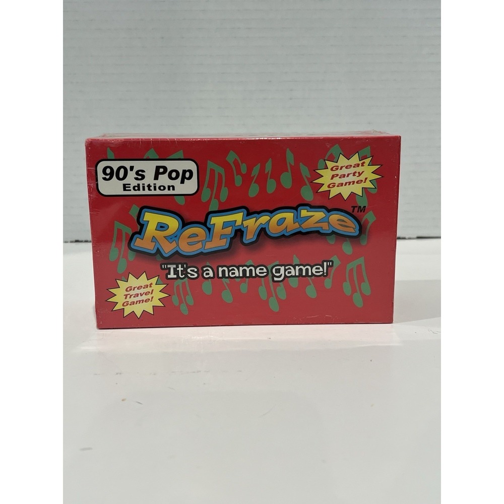 Refraze 90's Pop Edition Game NEW